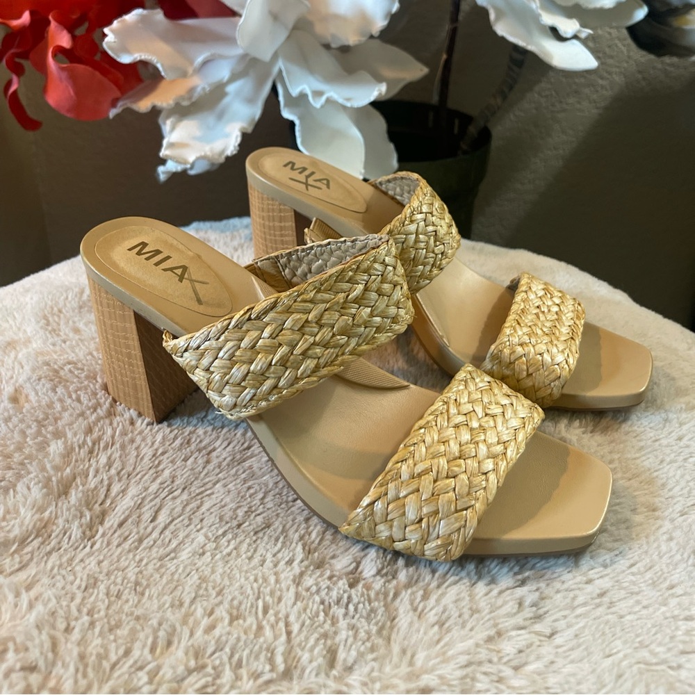 Two strap sandals by MIA